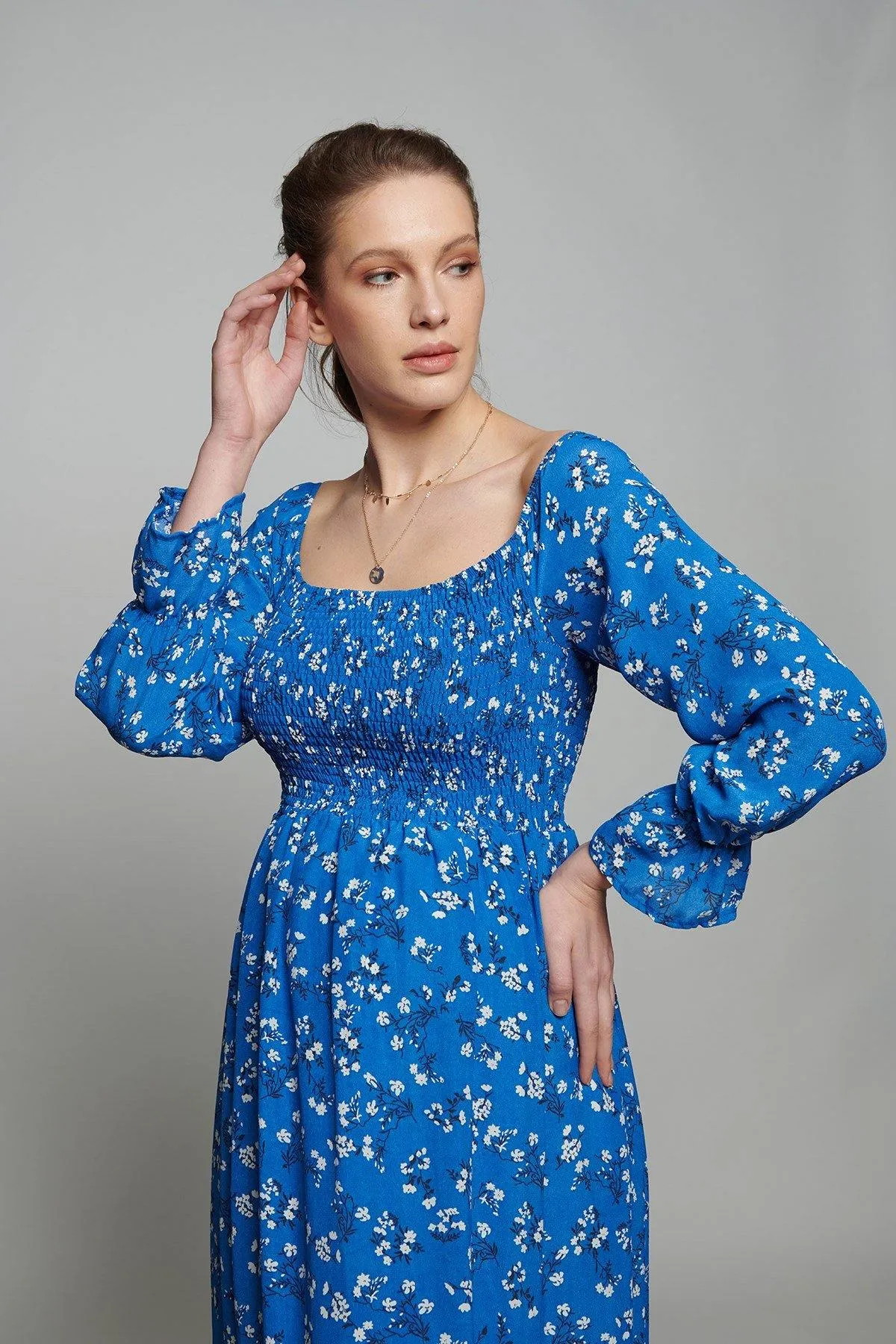Theresa Dress - Blue
