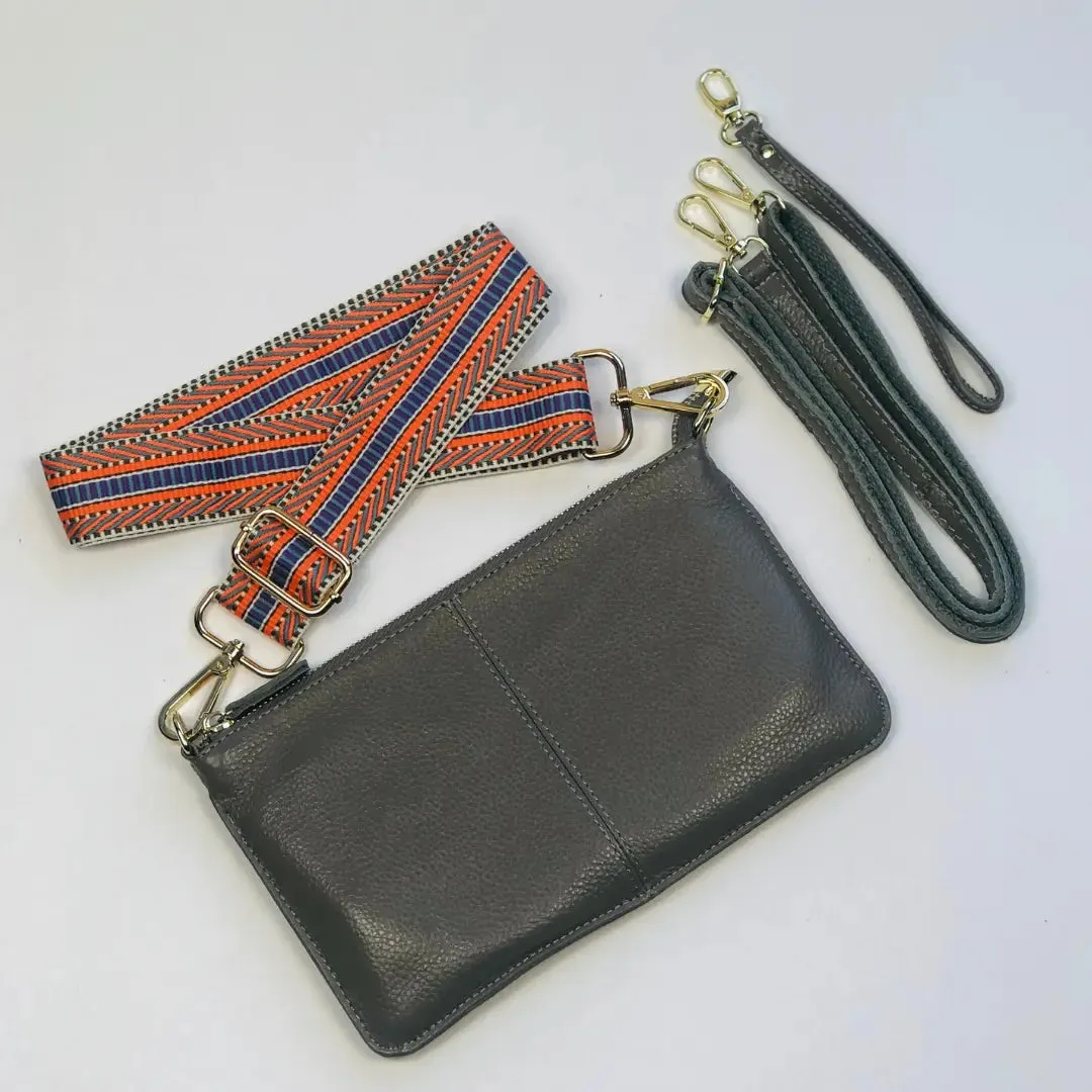 Tonya Leather Crossbody by ClaudiaG Collection