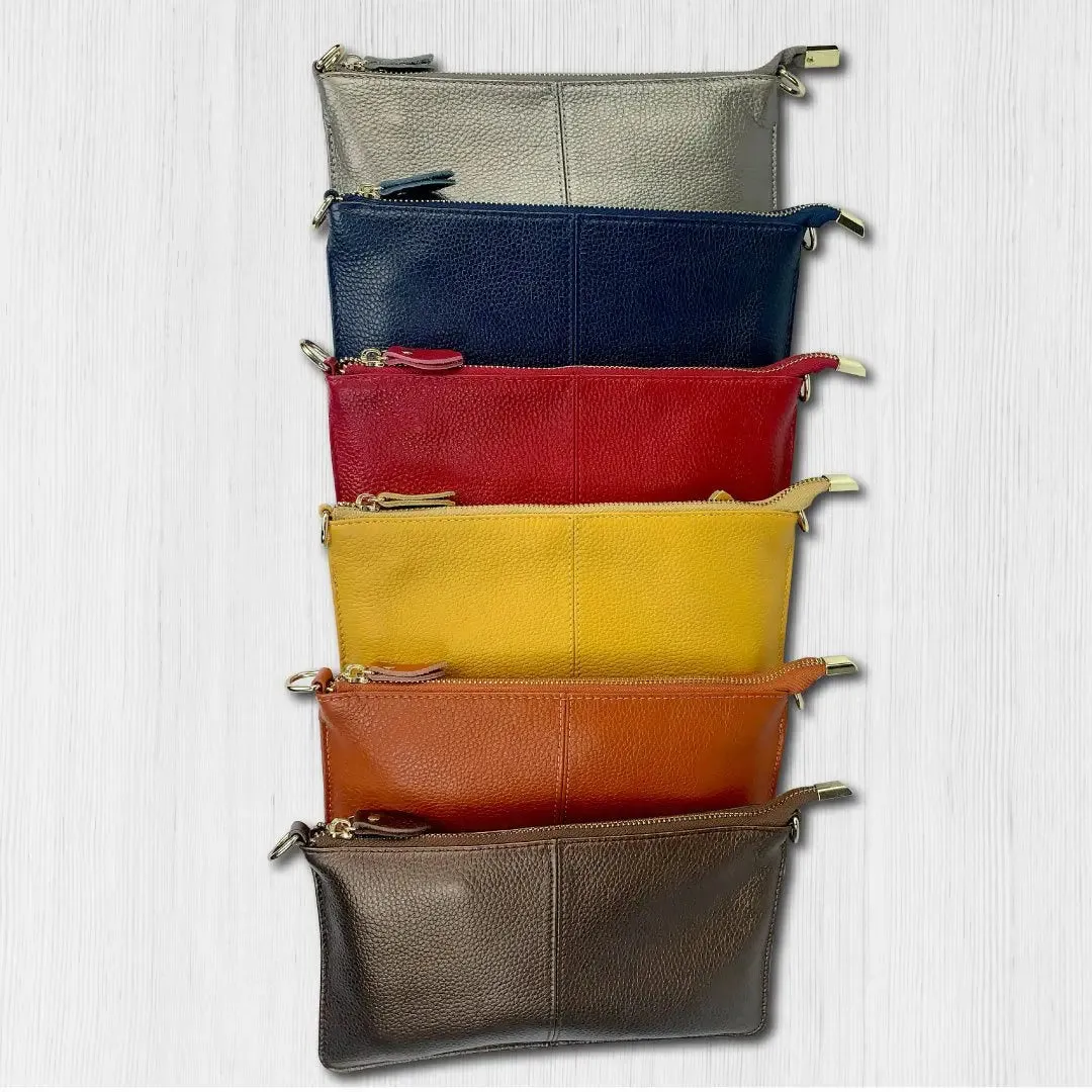Tonya Leather Crossbody by ClaudiaG Collection