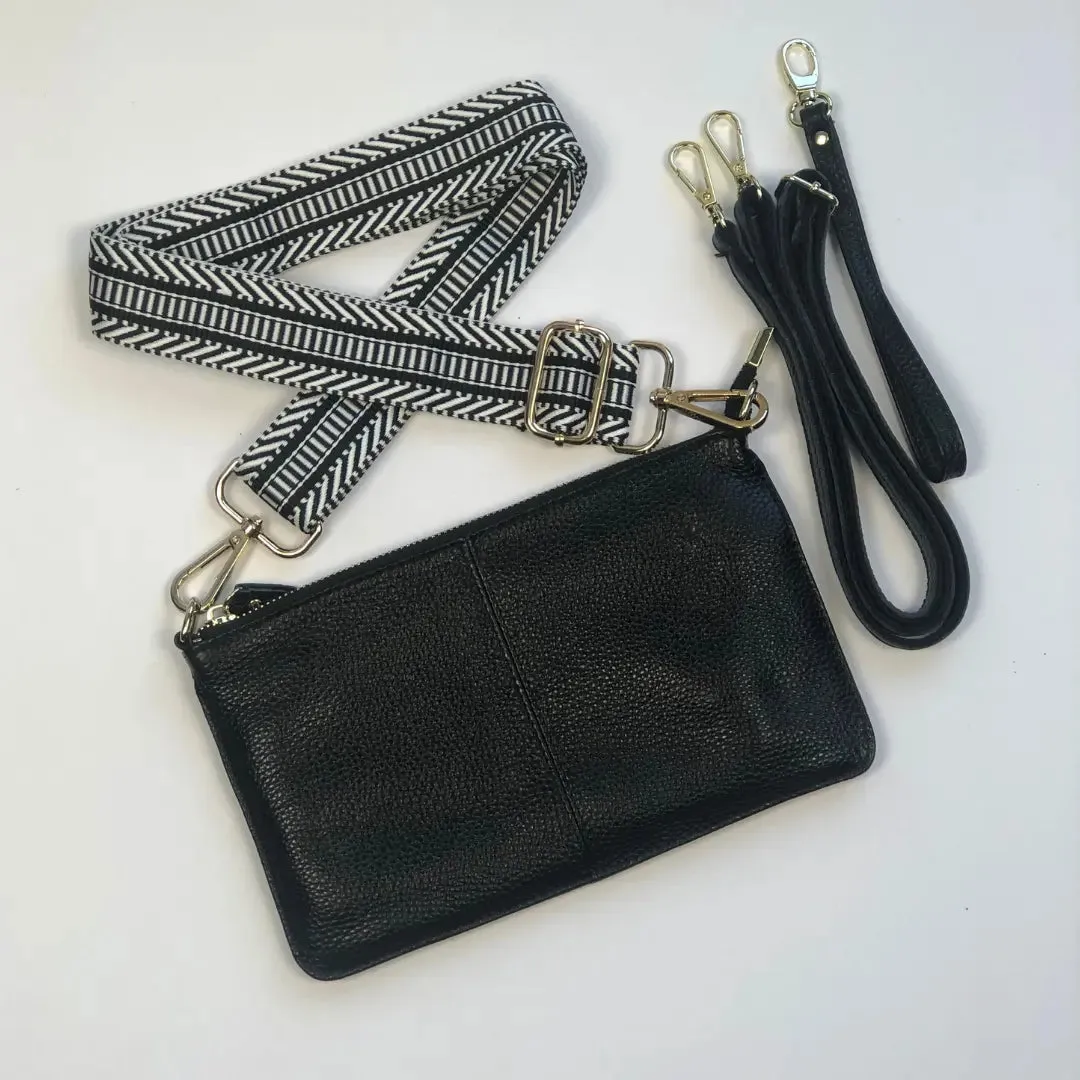 Tonya Leather Crossbody by ClaudiaG Collection
