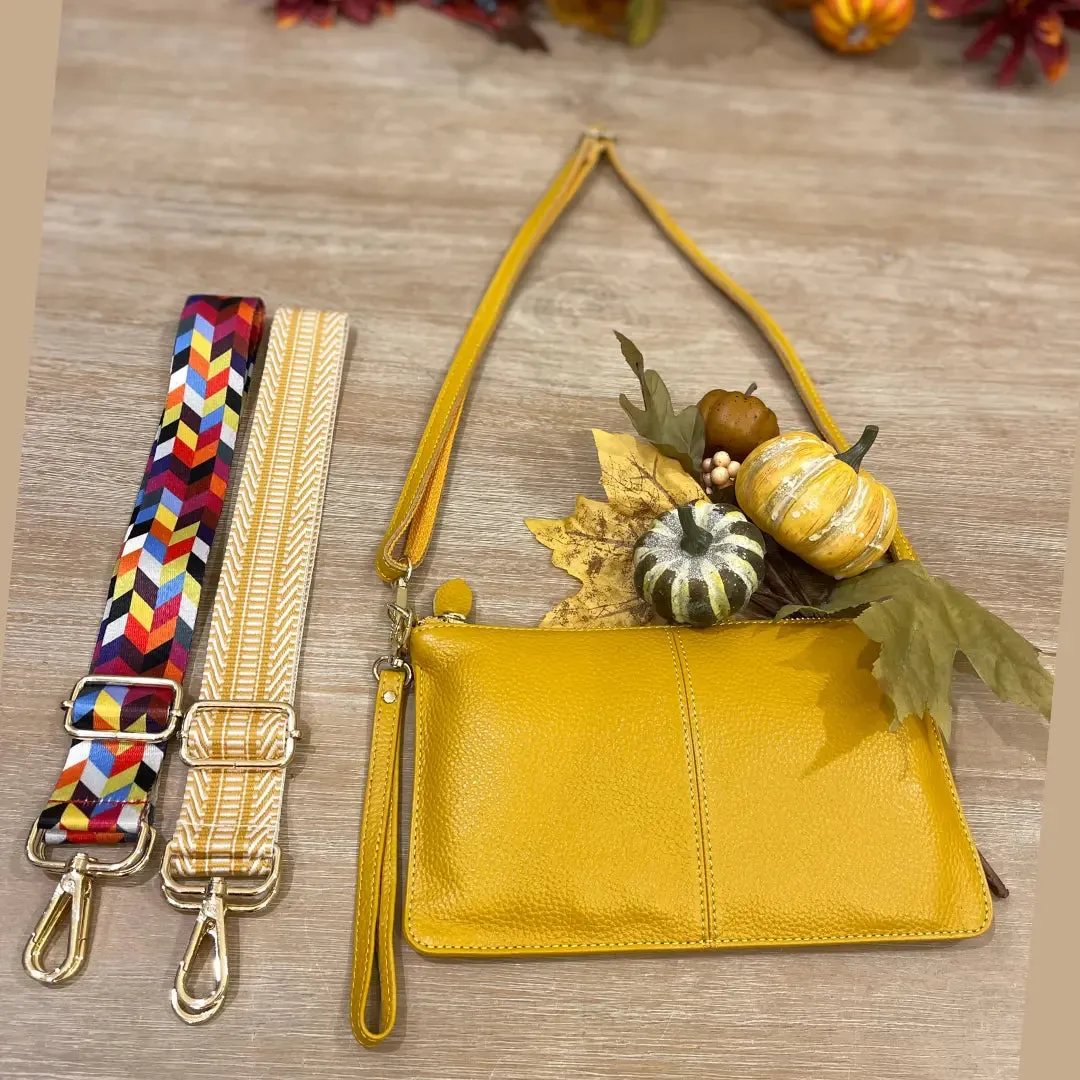 Tonya Leather Crossbody by ClaudiaG Collection