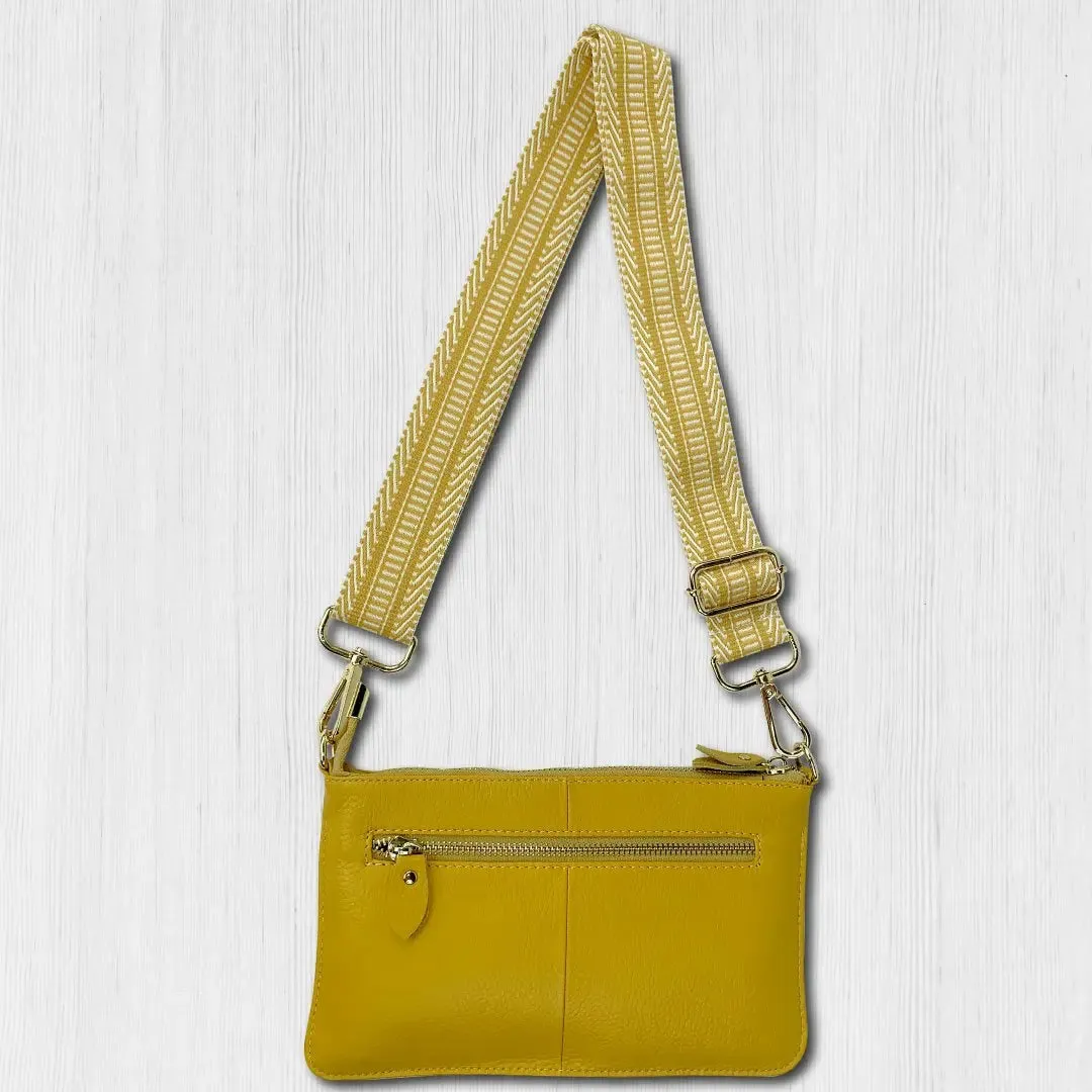 Tonya Leather Crossbody by ClaudiaG Collection
