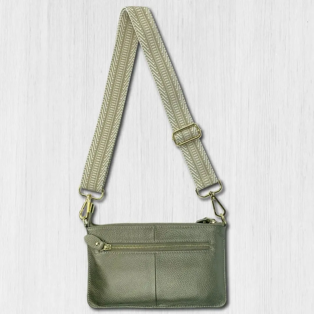 Tonya Leather Crossbody by ClaudiaG Collection