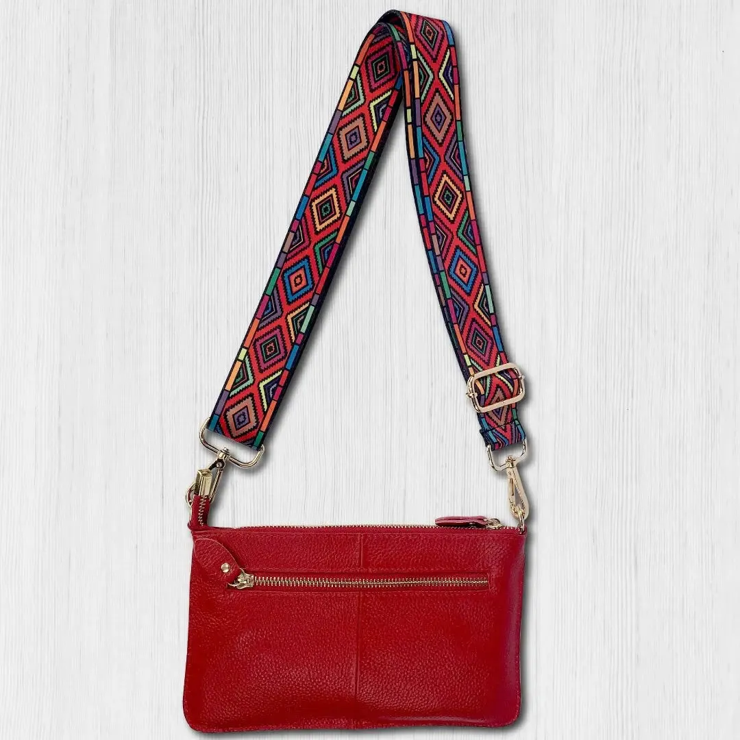 Tonya Leather Crossbody by ClaudiaG Collection