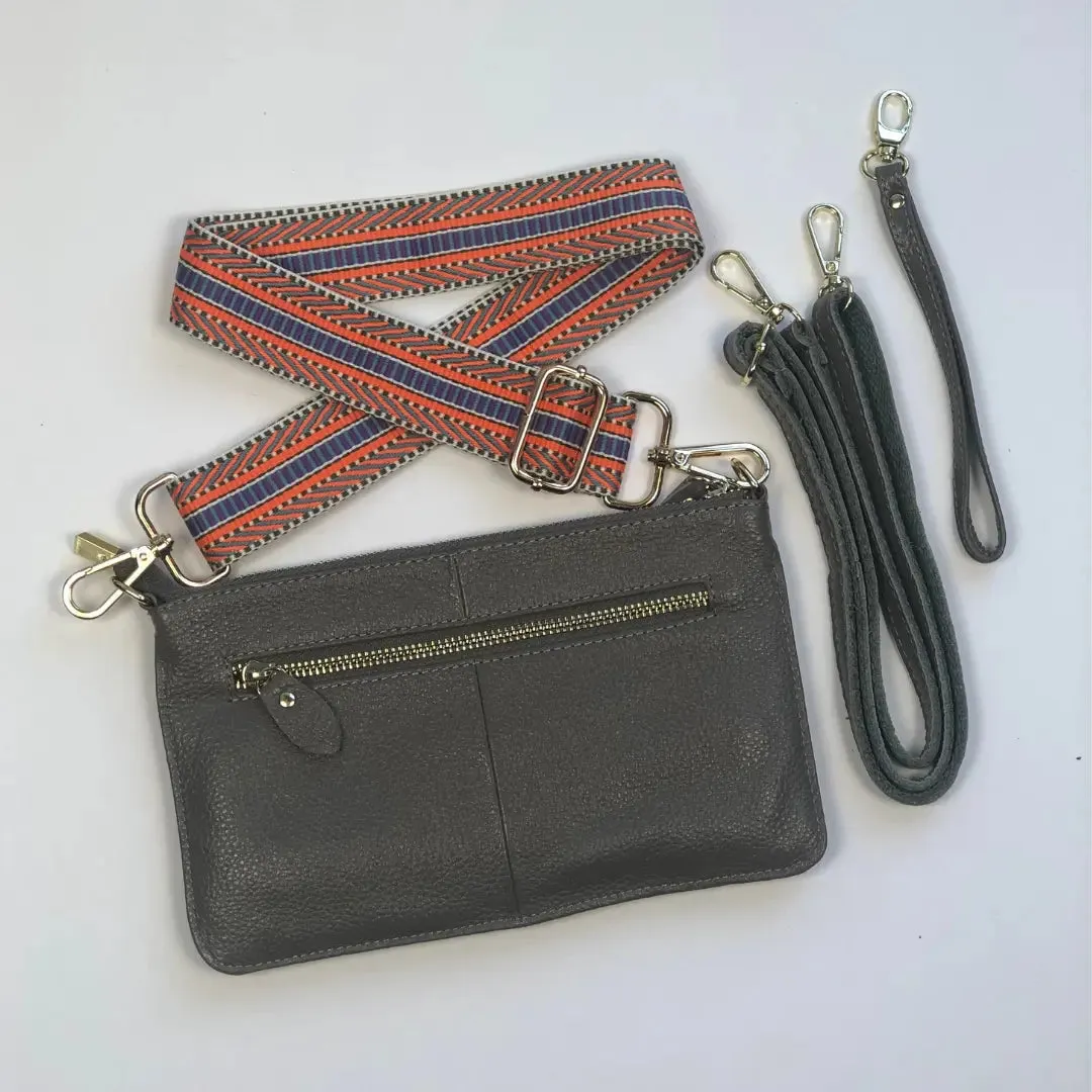 Tonya Leather Crossbody by ClaudiaG Collection