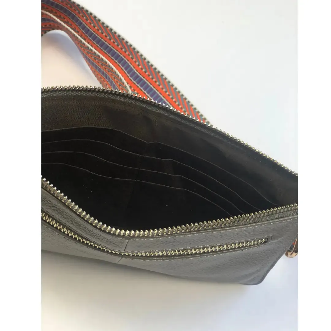 Tonya Leather Crossbody by ClaudiaG Collection