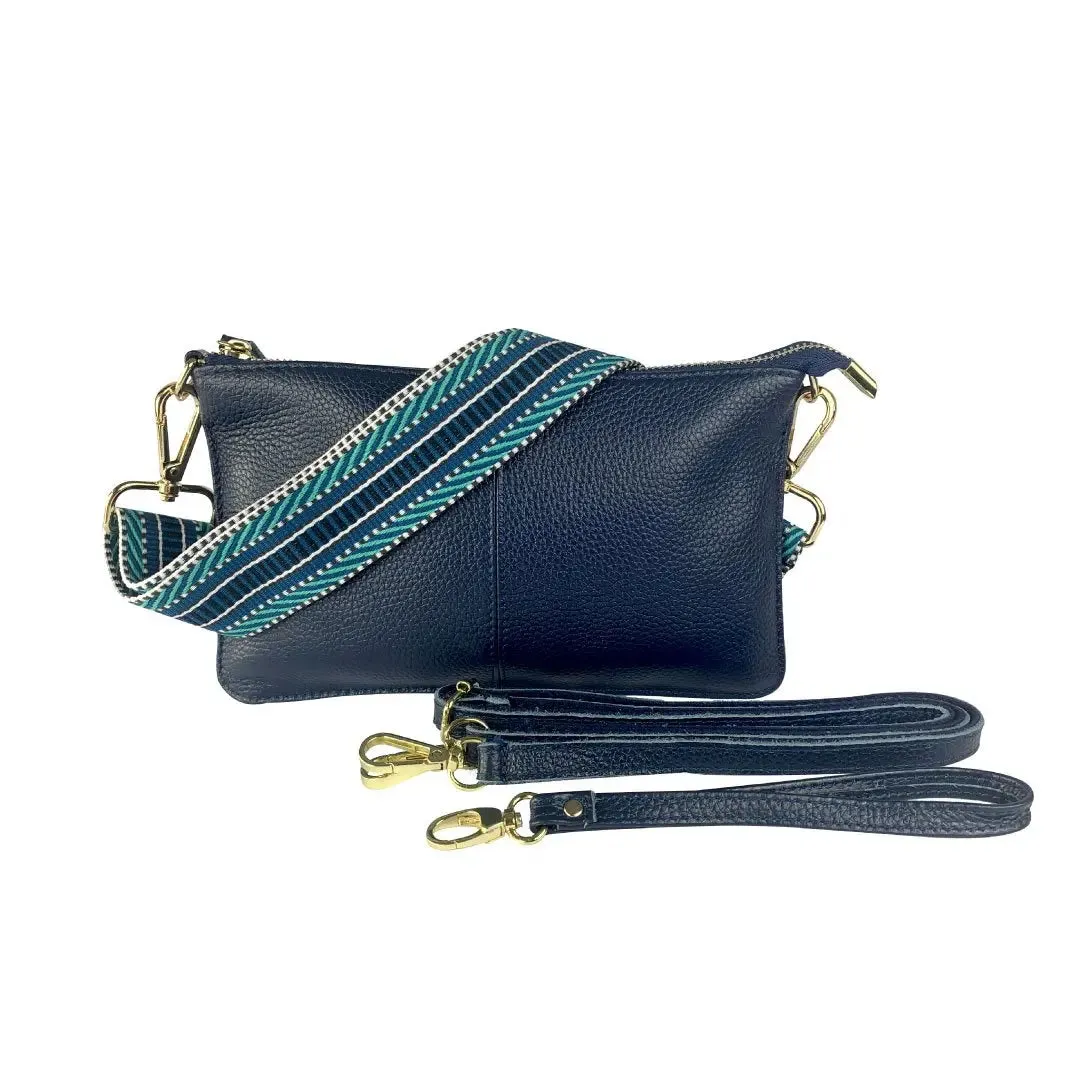 Tonya Leather Crossbody by ClaudiaG Collection