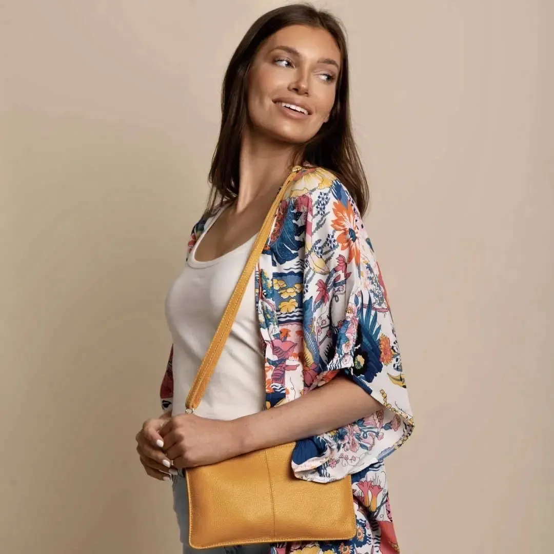 Tonya Leather Crossbody by ClaudiaG Collection