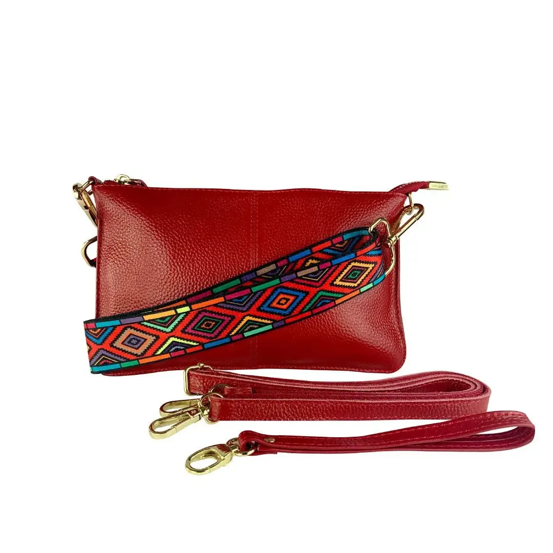 Tonya Leather Crossbody by ClaudiaG Collection