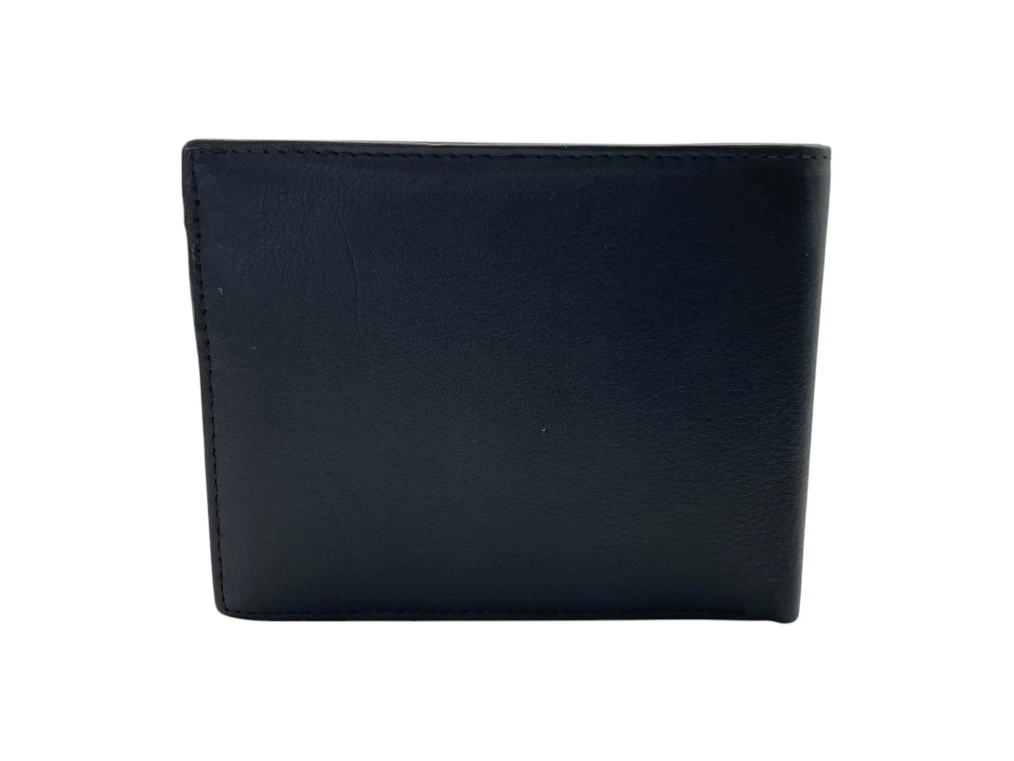 Top Grain Napa Leather Card & Coin Billfold Wallet # 1357