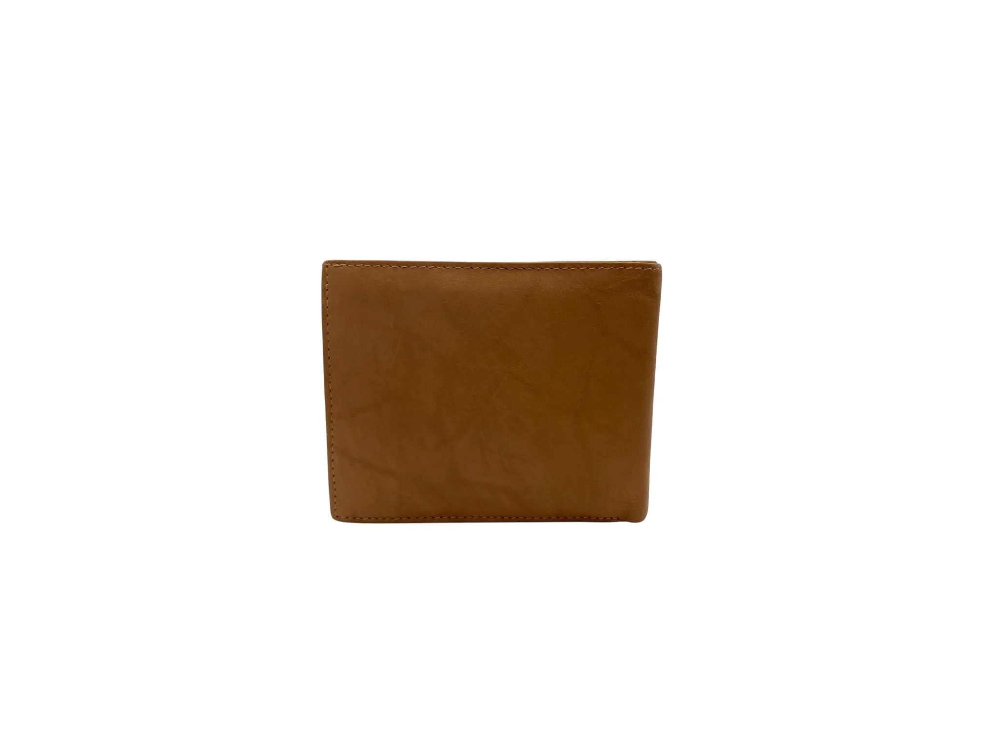 Top Grain Napa Leather Card & Coin Billfold Wallet # 1357