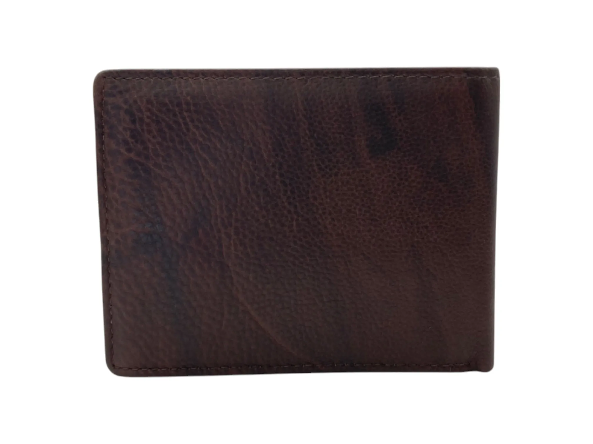 Top Grain Napa Leather Card & Coin Billfold Wallet # 911
