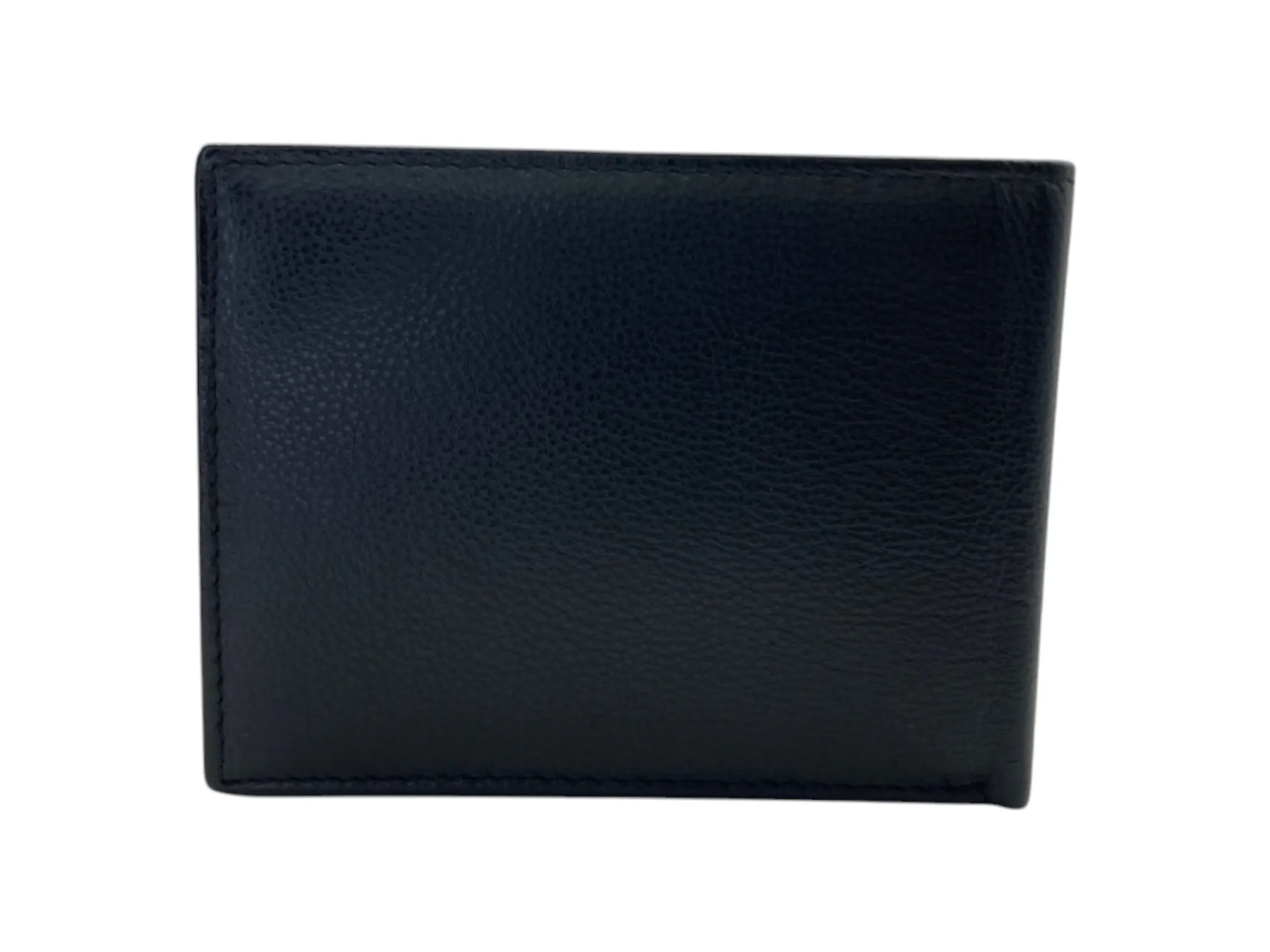 Top Grain Napa Leather Card & Coin Billfold Wallet # 911