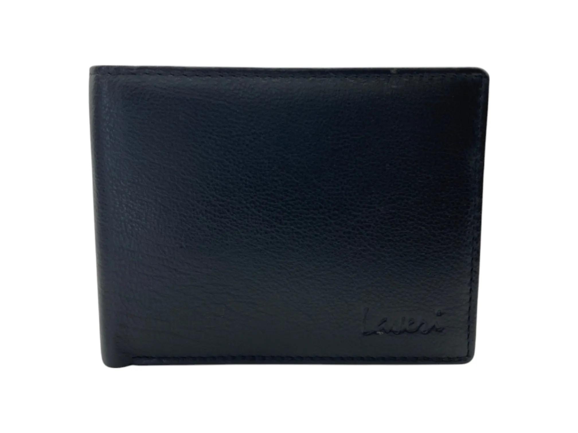Top Grain Napa Leather Card & Coin Billfold Wallet # 911