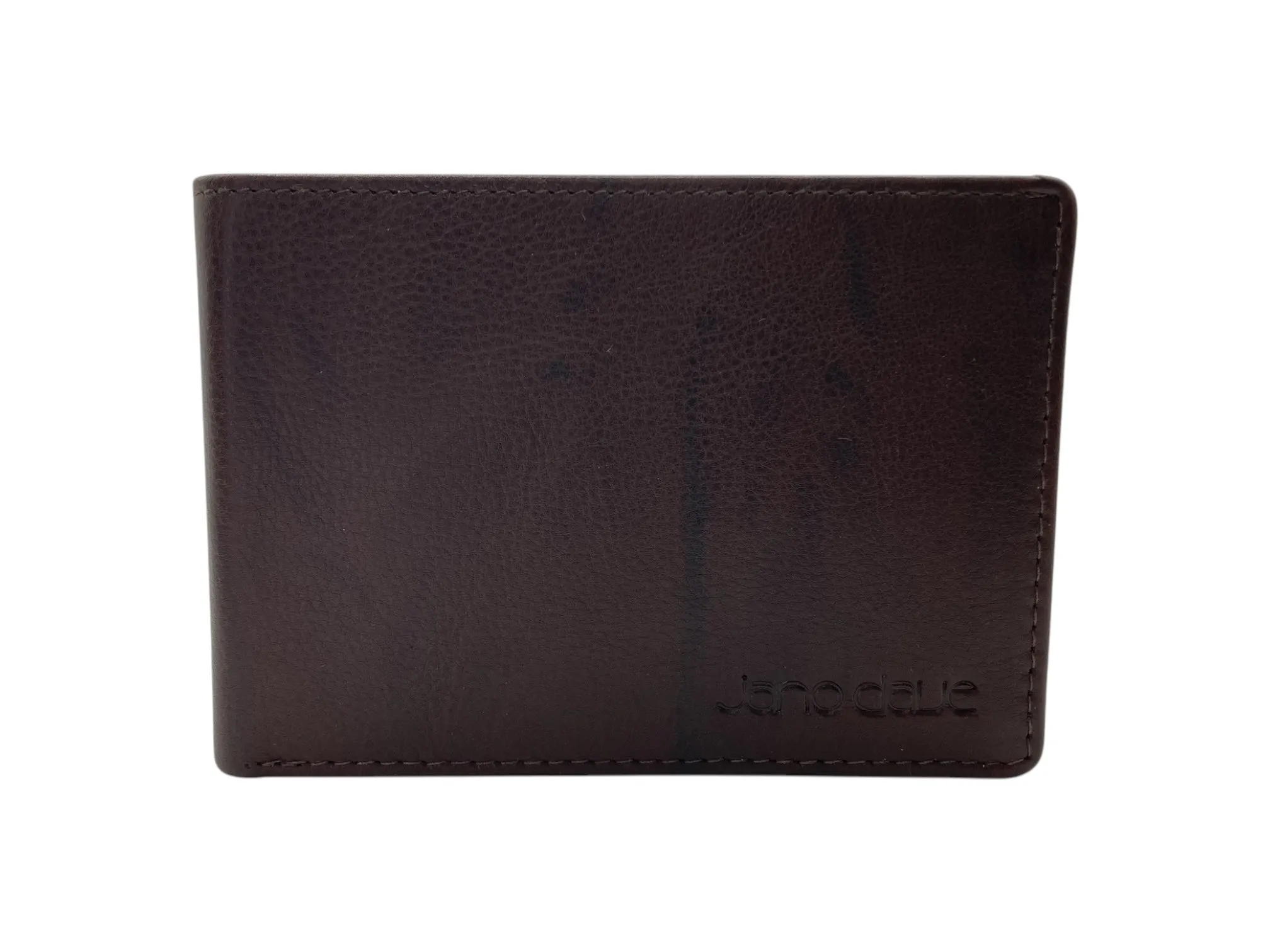 Top Grain Napa Leather Card & Coin Billfold Wallet # JD.2302