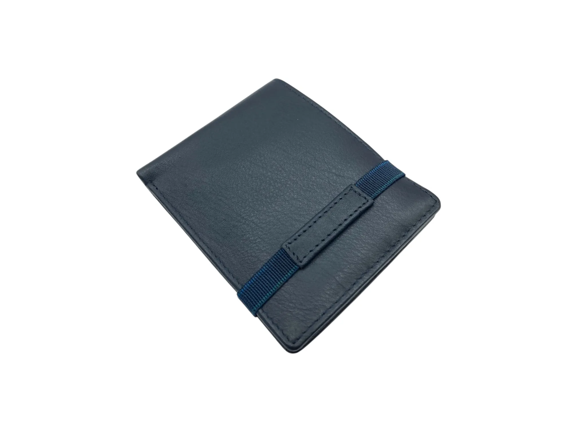 Top Grain Slim & Compact Leather  Billfold Wallet # 4547 [ELAS]