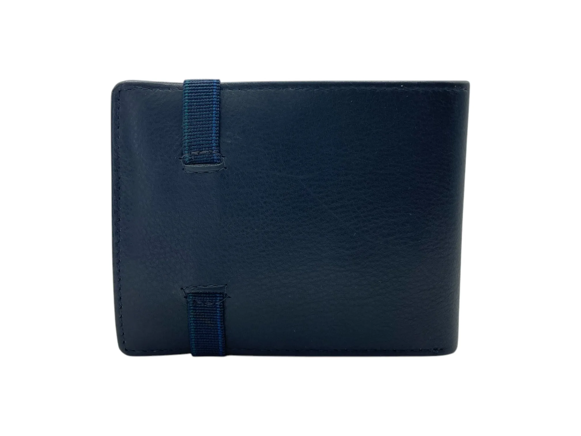 Top Grain Slim & Compact Leather  Billfold Wallet # 4547 [ELAS]