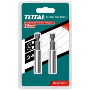 Total Screwdriver Bit Holder 60mm - TAC461601