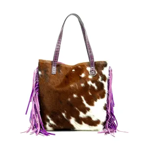 Trisha - Tricolor w/ Amethyst Croc