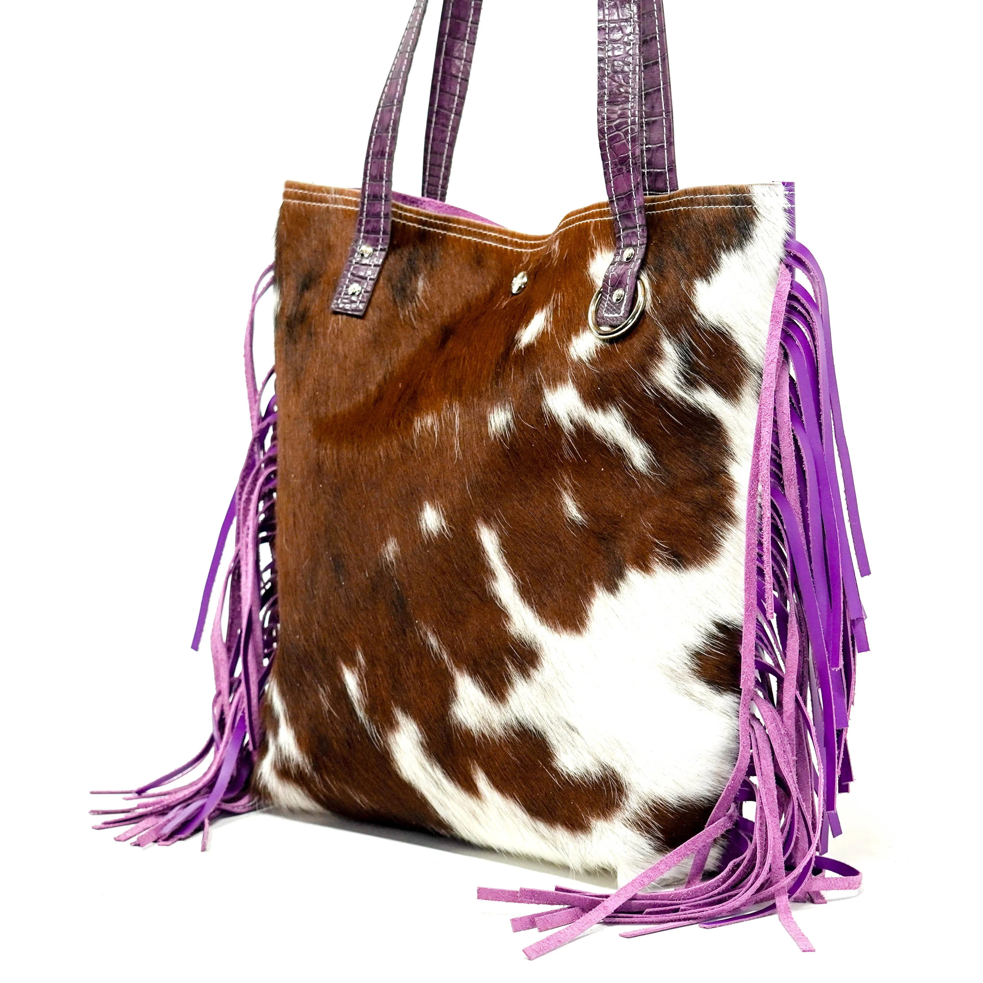 Trisha - Tricolor w/ Amethyst Croc