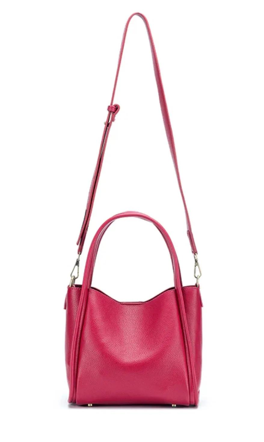 Trixie 2 Piece Raspberry Handbag