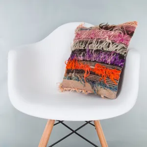 Tulu Multiple Color Kilim Pillow Cover 16x16 8323