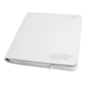 Ultimate Guard 12-Pocket QuadRow ZipFolio XenoSkin White Folder
