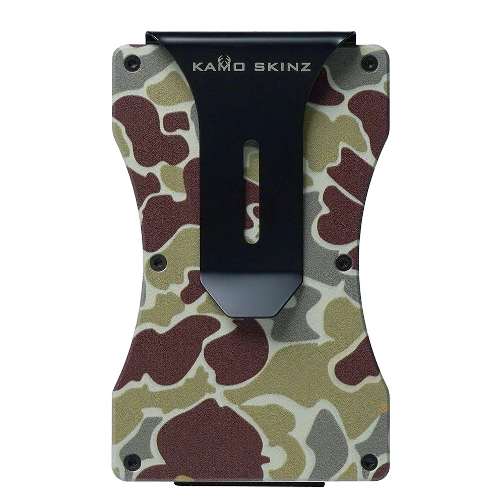 Vintage Timber Camo Slim Wallet