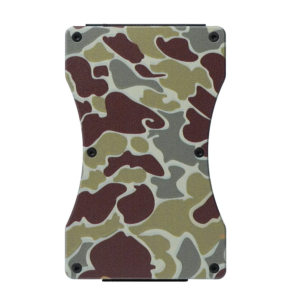 Vintage Timber Camo Slim Wallet