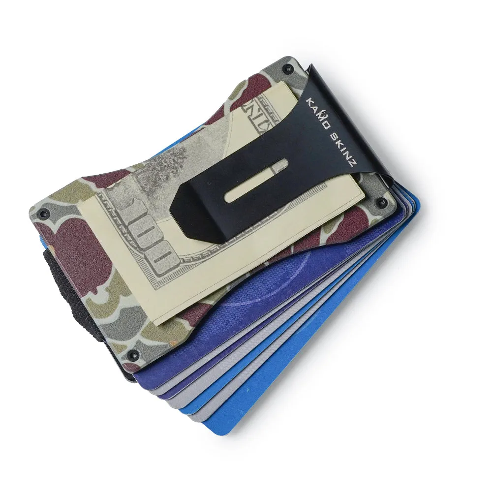 Vintage Timber Camo Slim Wallet