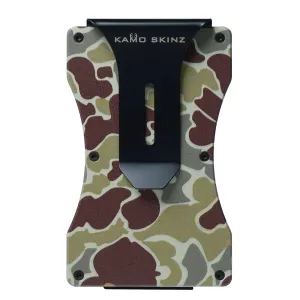 Vintage Timber Camo Slim Wallet