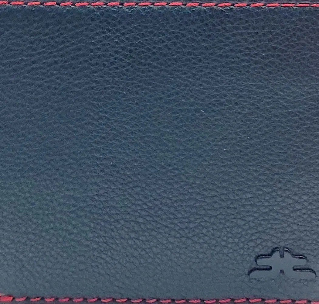 VIP - RFID Maximum Card & Coin, Men's Bifold Wallet, Inside Zip # 983CP