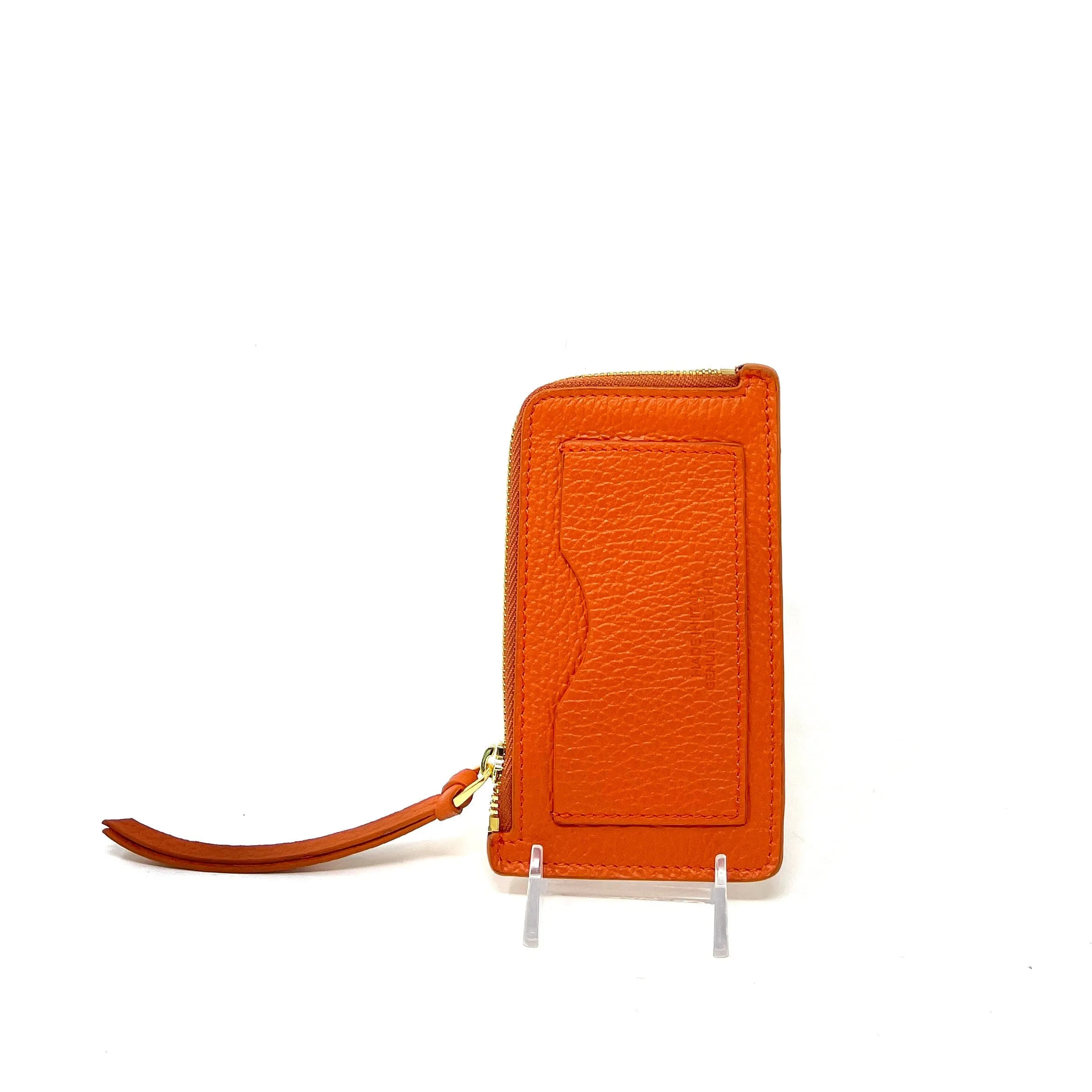 Visona Slim Credit Card Holder with Wide Zip