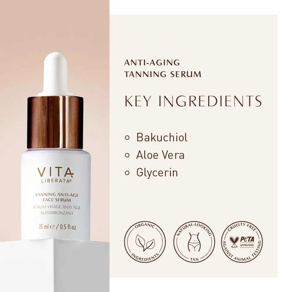 Vita Liberata Tanning Anti-Age Face Serum 15ml