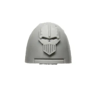Warhammer 40K Forgeworld Space Marines Iron Warriors MKVI Shoulder Pad B