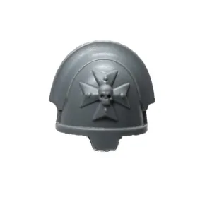 Warhammer 40K Games Workshop Black Templars Primaris Sword Brethren Sword Brother Shoulder Pad C