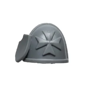 Warhammer 40K Games Workshop Black Templars Upgrade Shoulder Pad D