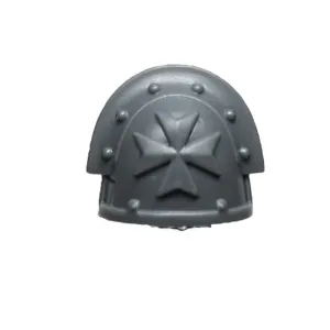Warhammer 40K Games Workshop Black Templars Upgrade Shoulder Pad J