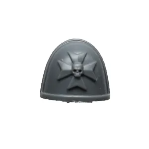 Warhammer 40K Games Workshop Black Templars Upgrade Shoulder Pad M