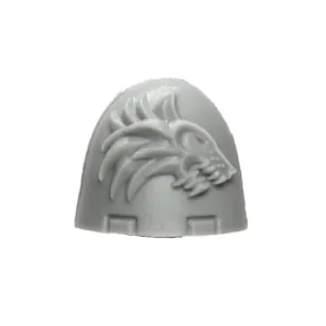 Warhammer 40K Marines Forgeworld Space Wolves MKVI Shoulder Pad A