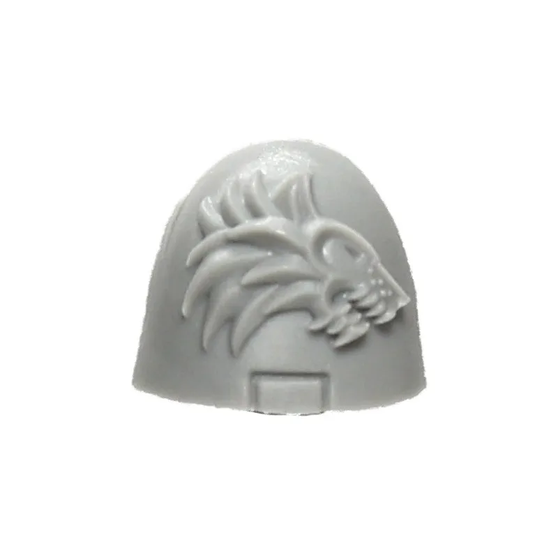 Warhammer 40K Marines Forgeworld Space Wolves MKVI Shoulder Pad D