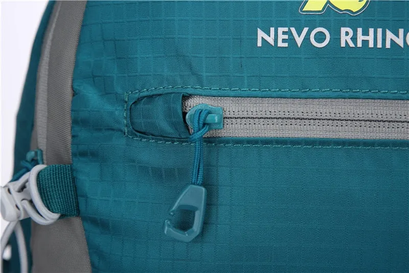 Waterproof Multipocketed Backpack for Hiking/School/Travel, Teal, 30L