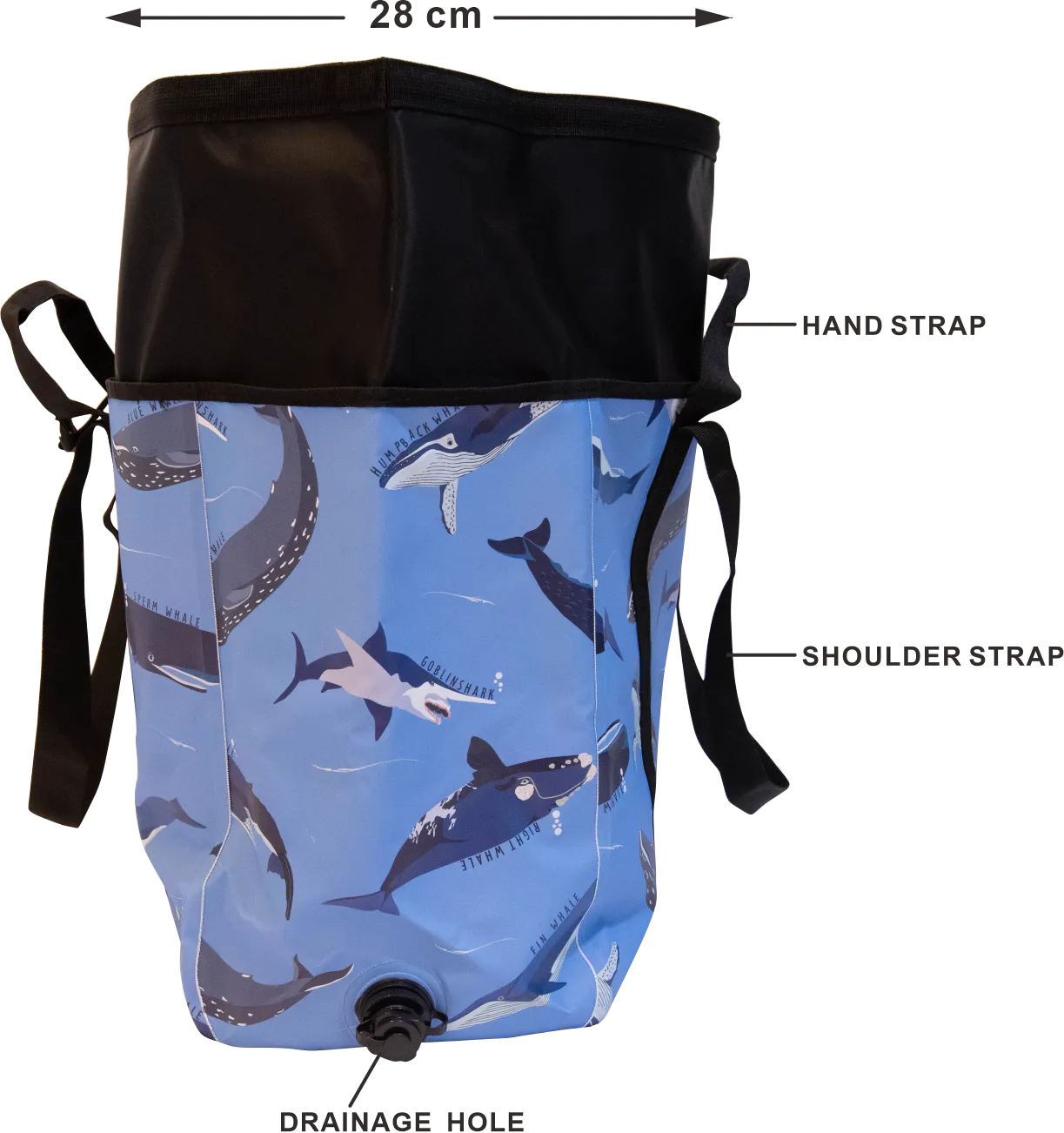 WHALE MONOGRAM (50L)
