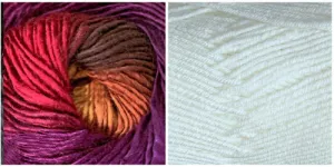 WHITE   ORCHID - Embossed Natura Gloves KIT