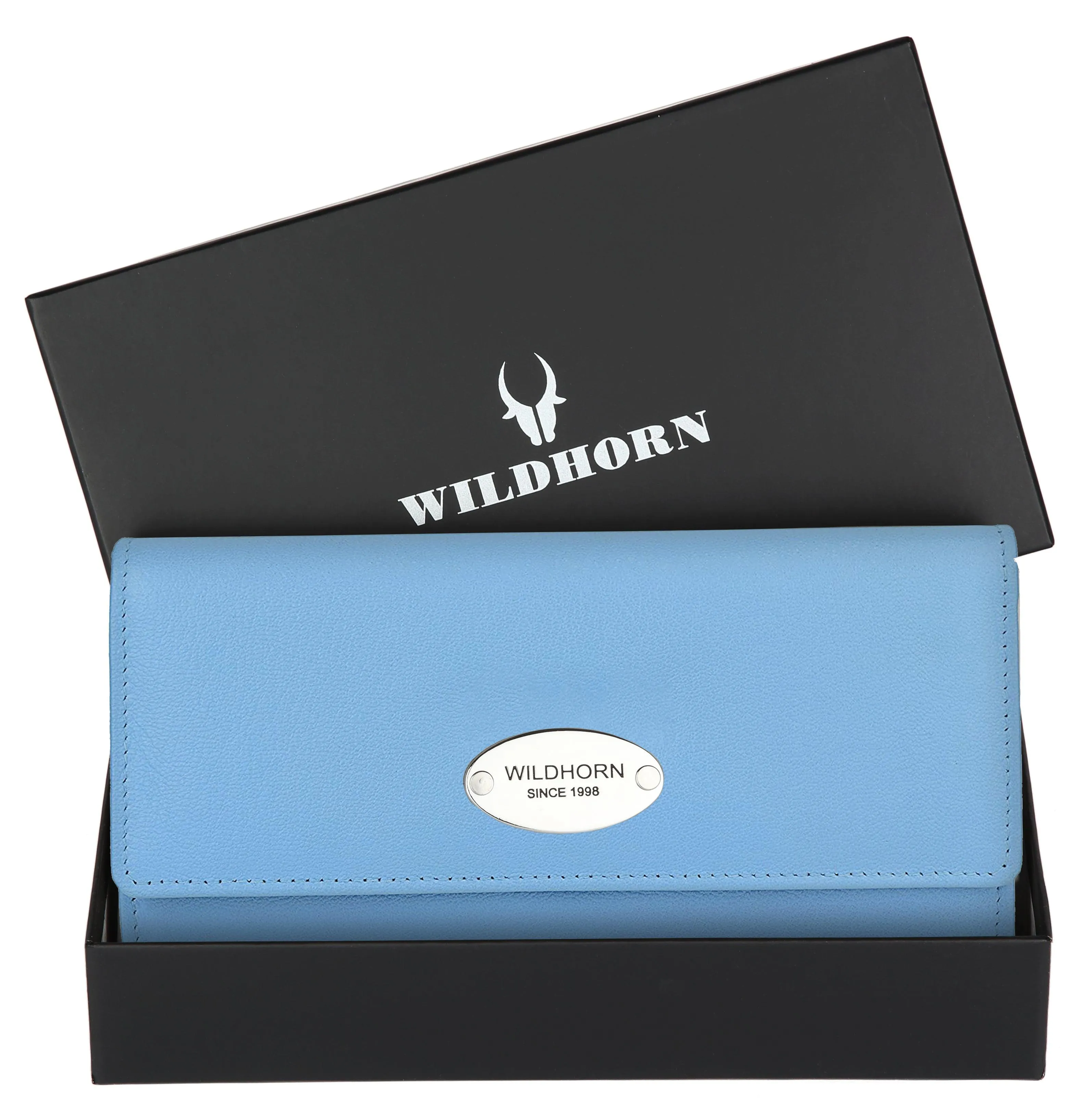 WILDHORN® Genuine Leather Wallet for Women | Purse for Women/Girls