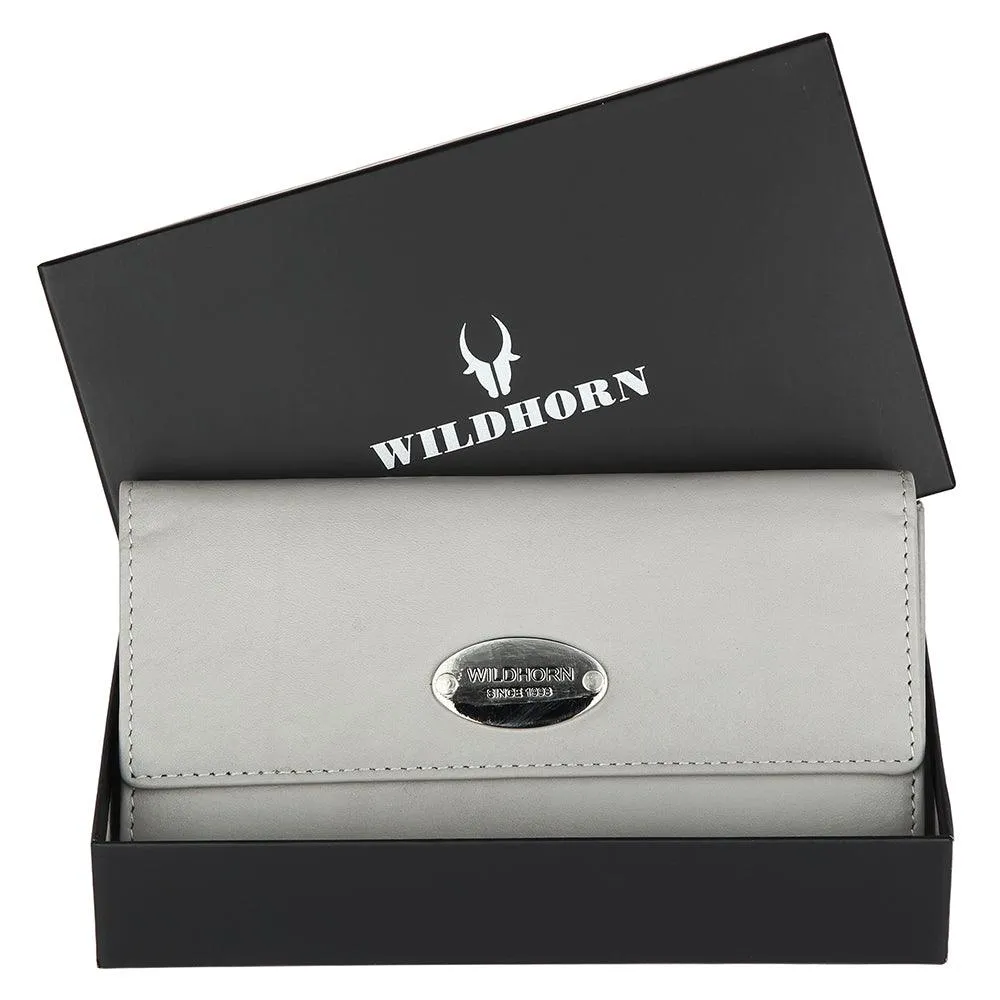 WILDHORN® Genuine Leather Wallet for Women |Purse for Women/Girls