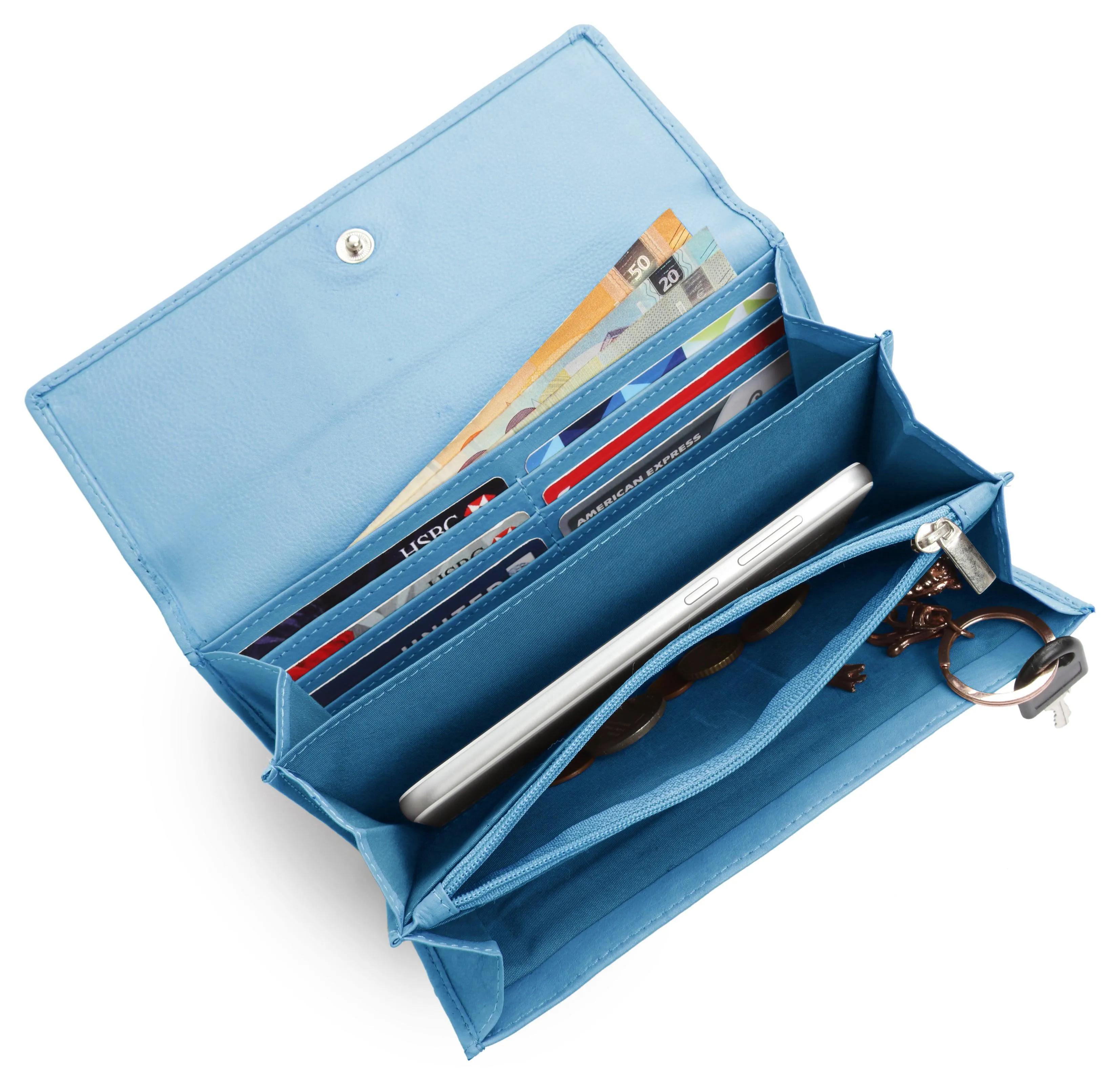 WILDHORN® Genuine Leather Wallet for Women | Purse for Women/Girls