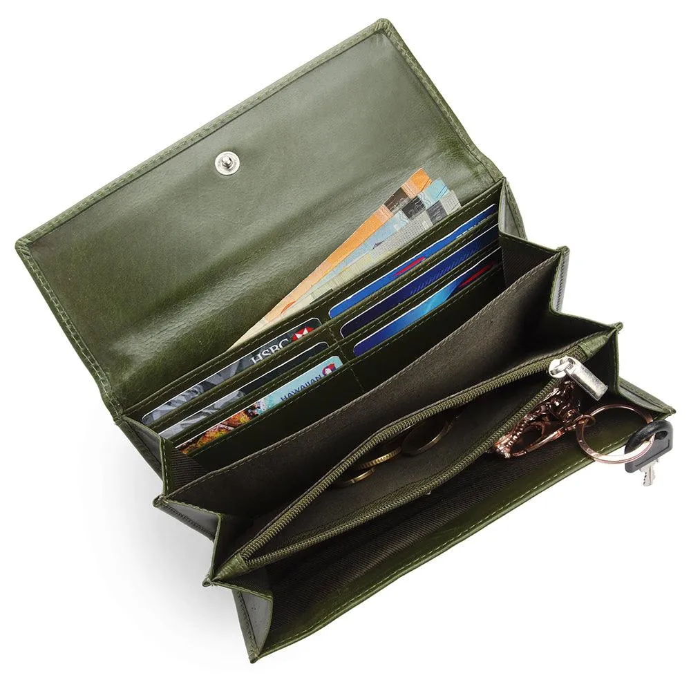 WILDHORN® Genuine Leather Wallet for Women | Purse for Women/Girls