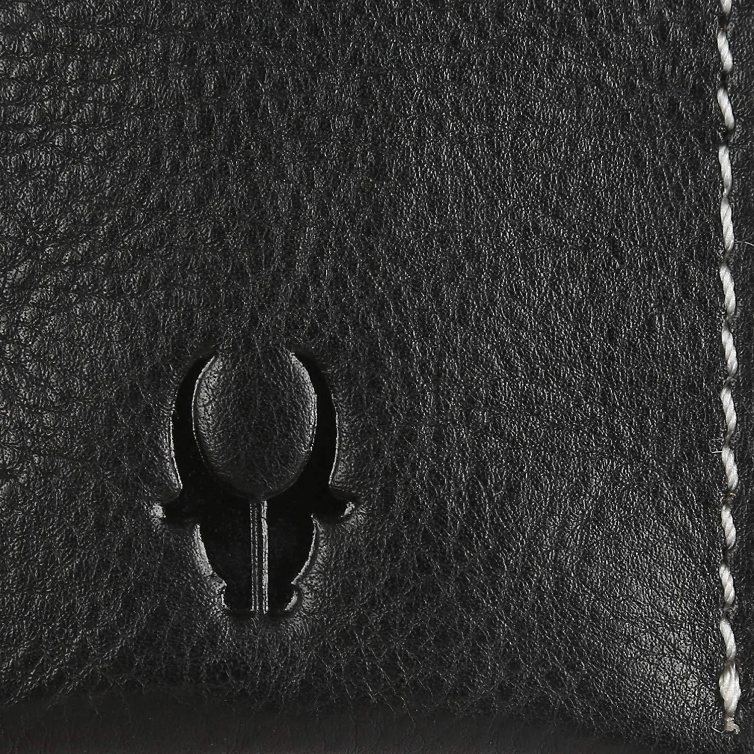 WildHorn Hand Crafted Black Genuine Leather Credit Card Holder