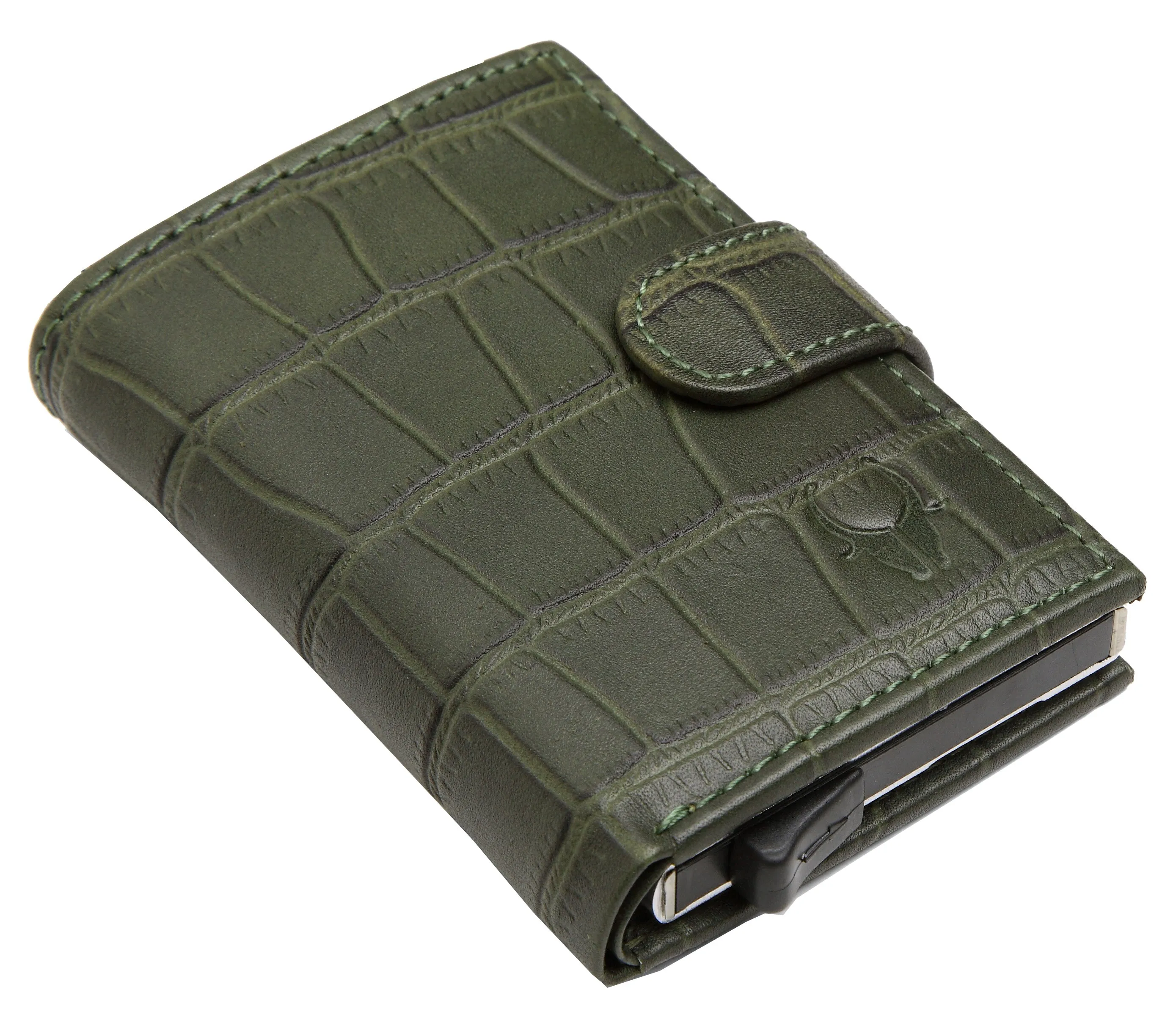 WildHorn® RFID Protected Unisex Genuine Leather Card Holder
